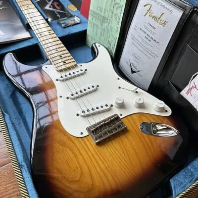 2024 Fender Custom Shop ‘55 Stratocaster Ash Journeyman Relic - Sunburst