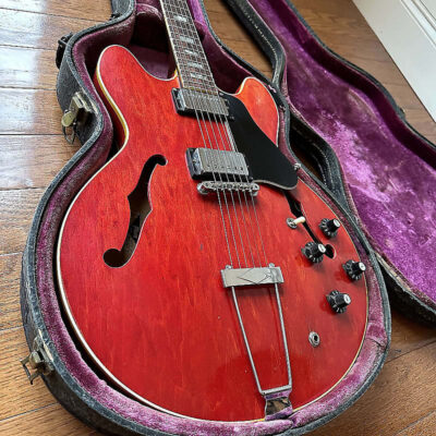 1973 gibson es-335 - cherry red