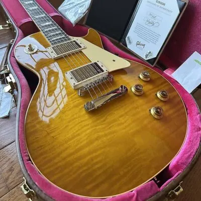 2024 gibson les paul standard ‘59 r9 reissue - lemon burst